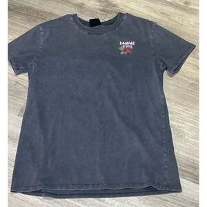 Empyre unisex‎ tshirt damage done skull large rose